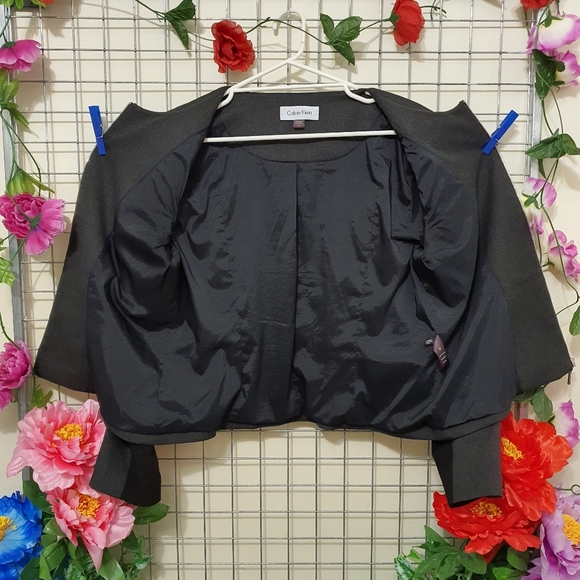 CALVIN KLEIN Zipper Detail Jacket (New NO tag) - Picture 14 of 14